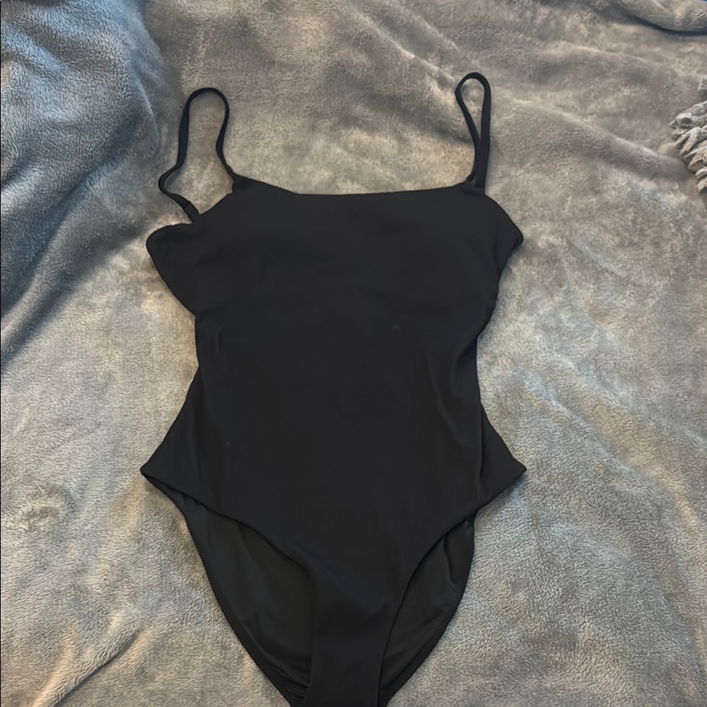 Aerie Black One Piece Swimsuit